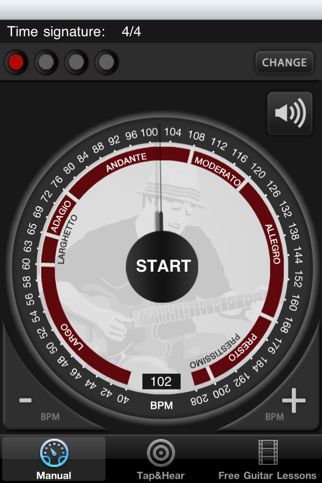 Guitar Jamz Metronome Pro App